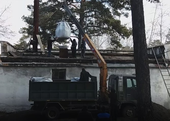 Котельная в с.Смоленка погрузка угля - КарбоТЭК