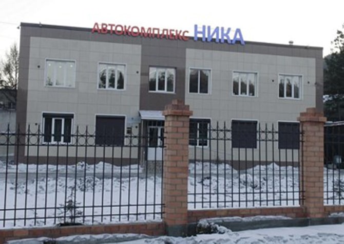 Здание автокомплекса Ника - КарбоТЭК